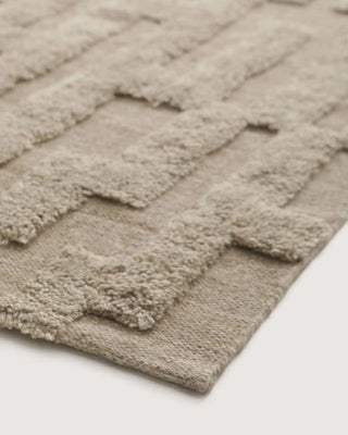 Bielke Wool Rug Beige