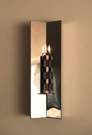 Arrow Candle Wall Holder Stainless Steel 