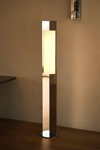 Arrow floor lamp 158 with diffuser by Violaine d'Harcourt