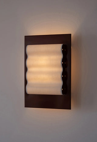 Frame Wall Light Alu Brun M