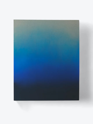 Hazy Raw Kunstwerk Blau