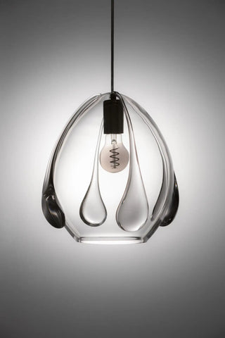 Glass Drop Pendant Lamp Clear