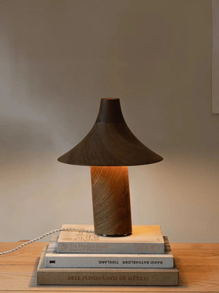 The Hat Lamp in inspirational setting by Kilzi in Oak on NORDINARY