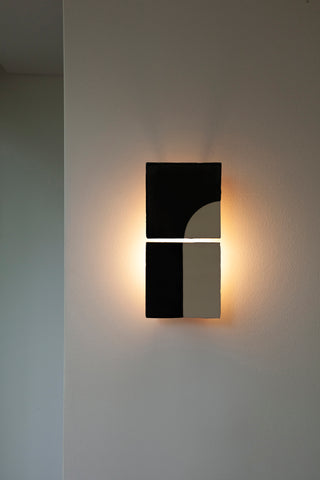 Tiles Door Lamp Black