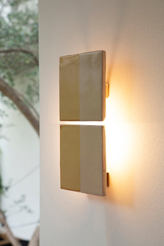 Tiles Line Lamp Yellow