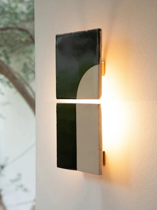 Tiles Door Lamp Black