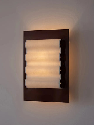 Frame Wall Light Alu Brown M