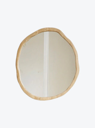 Light Wood Natural Shaped Mirror from Alice Lahana on NORDINARY