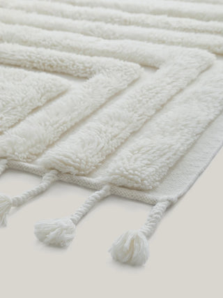 KASK WOOL RUG OFFWHITE