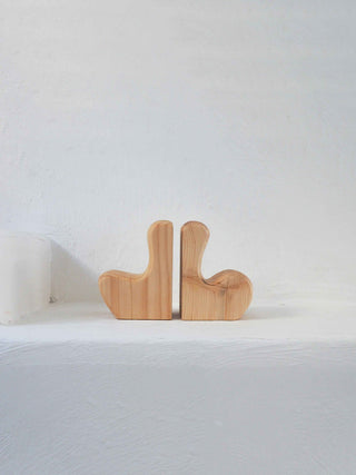 Affinités Wood Bookends