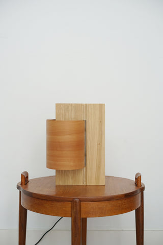 Wood Table Lamp