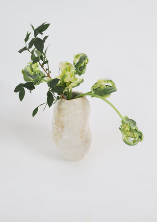 Vanda Vase – Handmade Organic Ceramic with Natural Textured Finish